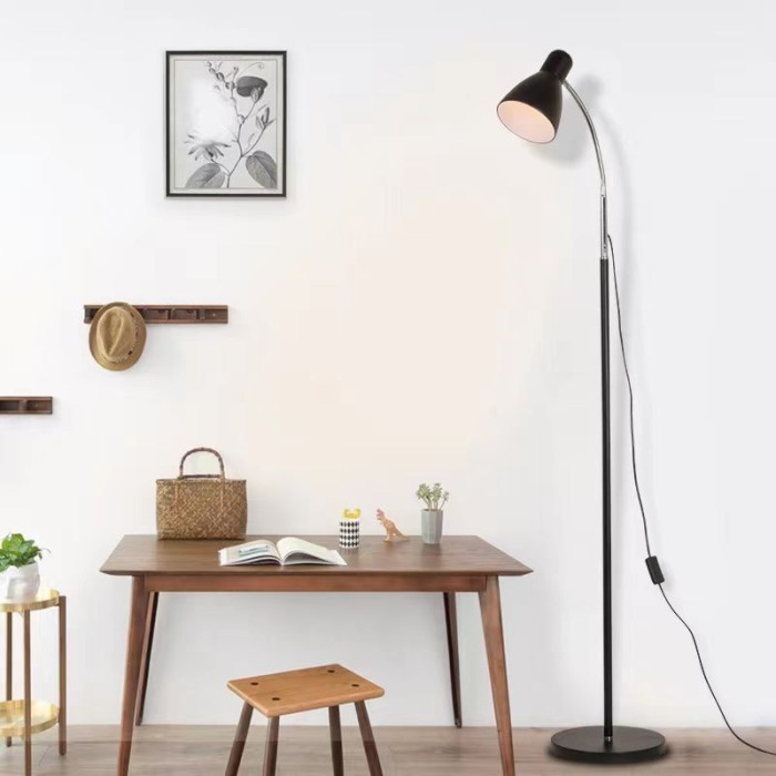 Murah Lampu Lantai Ruang Tamu Aesthetic Standing Floor Lamp Dekorasi Rumah Non COD