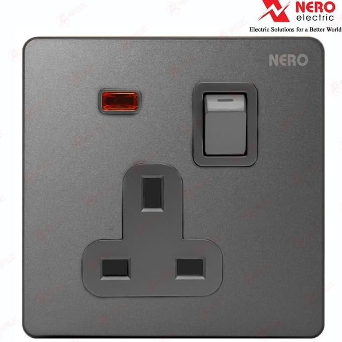 TERMURAH NERO STOP KONTAK AC CASA X21311VDGR | X21311VD-GR GREY