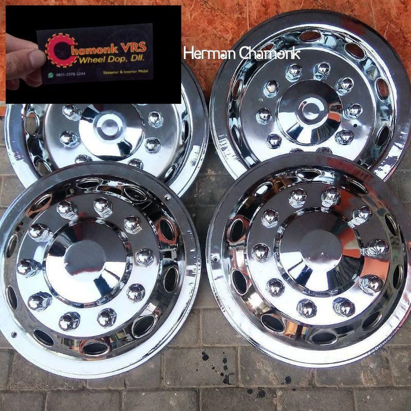 Dop Roda Truk Ring 20 Model Turbo Pariwisata Engkel (4Pcs)