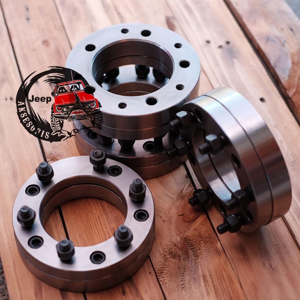 Adaptor Velg/Roda H5X139.7 Ke H6X139.7 Atau H6X139.7 Ke H5X139.7 Jimny Vitara Taft Feroza Ke Pajero