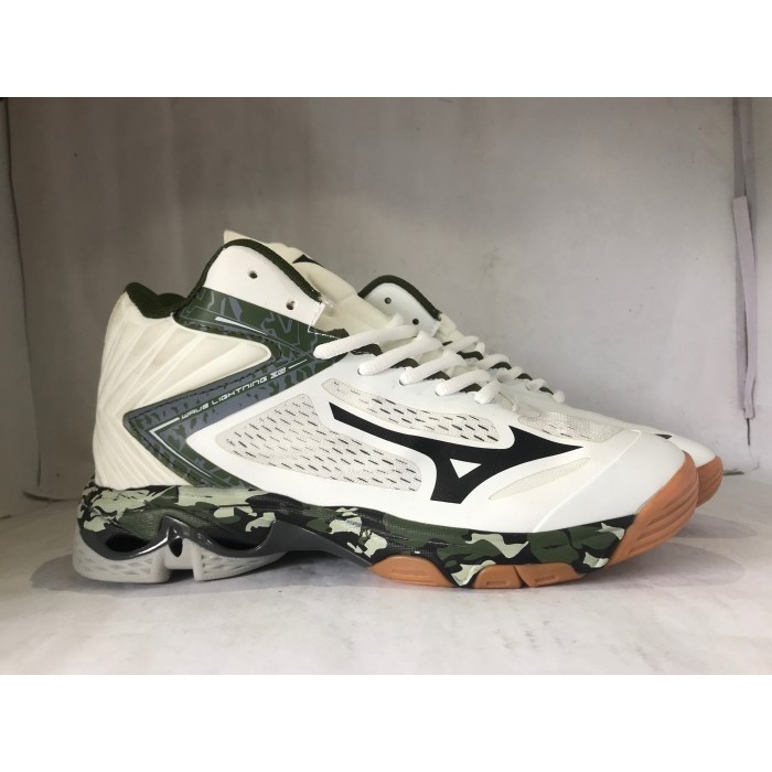 Murah Sepatu Volly Mizuno WLZ 5 MID Premium Pria / Sepat Voli Mizuno Z5 MID Non COD
