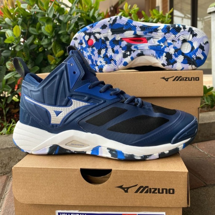 Murah Sepatu Voli Mizuno Wave Momentum 2 Mid Super Premium Non COD