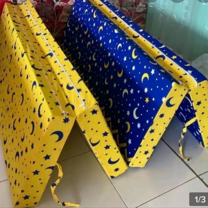 Cuci Gudang Cover / Sarung Kasur Lipat 3 Ukuran All Size