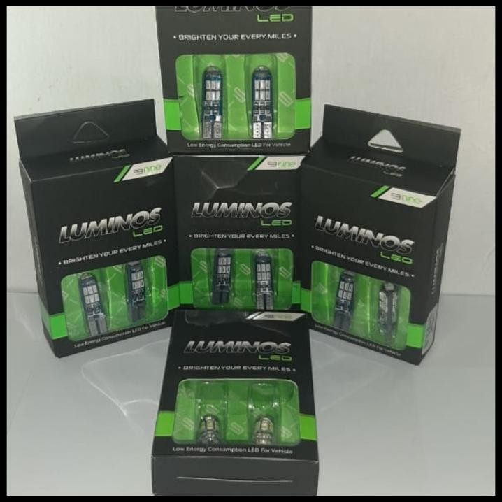 TERBARU LED T10 FREED BLUE - LAMPU LED 6 TITIK SENJA LUMINOS BLUE