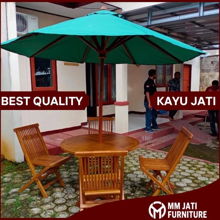 dim set meja payung outdoor payung taman tenda payung cafe outdoor