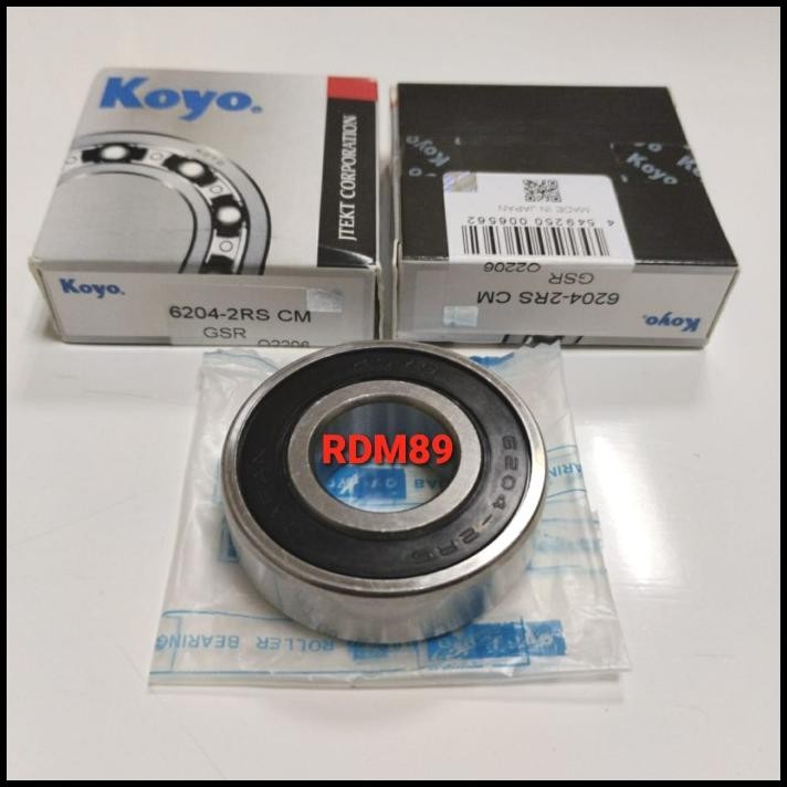 DISKON BEARING 6204 2RS KOYO TUTUP KARET !!!!