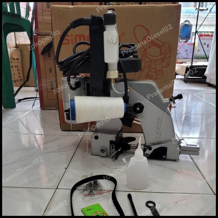 DISKON MESIN JAHIT KARUNG BERAS SIMARU NP-7A//PORTABLE BAG CLOSER SIMARU NP 7 