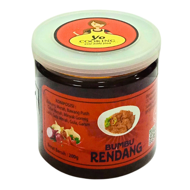 

S22912 YO COOKING BUMBU RENDANG 200GR MAJU BERSAMA