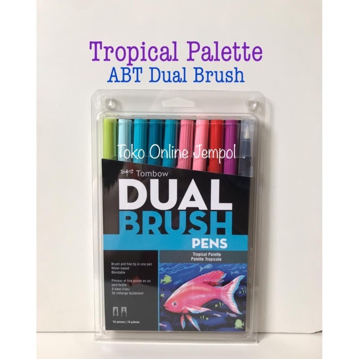 

TERBARU Tropical Palette ABT Dual Brush Tombow 56189 Marker ATK0887TW BISA GOSEND!
