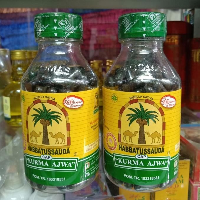 

Baru Habbatussauda Cap Kurma Ajwa Isi 210 Kapsul