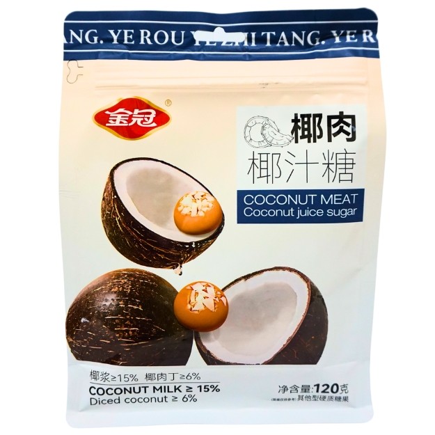 

S24070 YE ROU YE ZHI TANG COCONUT JUICE SUGAR PERMEN IMLEK 120GR MAJU BERSAMA