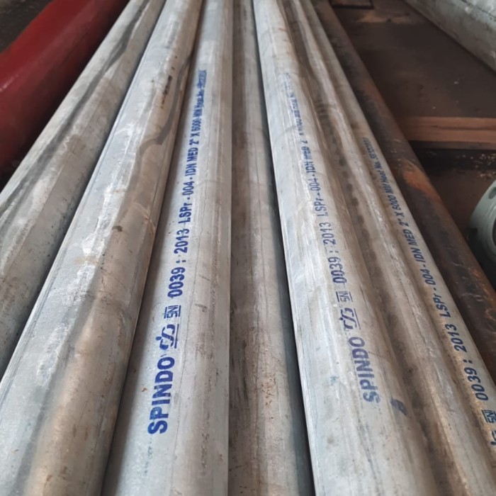 TERBARU pipa besi galvanis 2 inch medium
