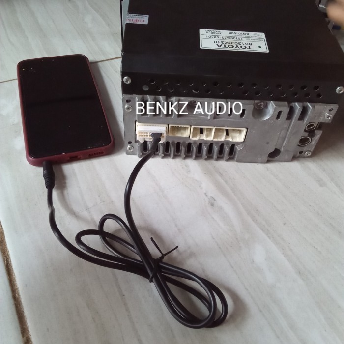 KABEL AUX HEADUNIT KIJANG INNOVA SOKET KABEL AUX TAPE TOYOTA INNOVA