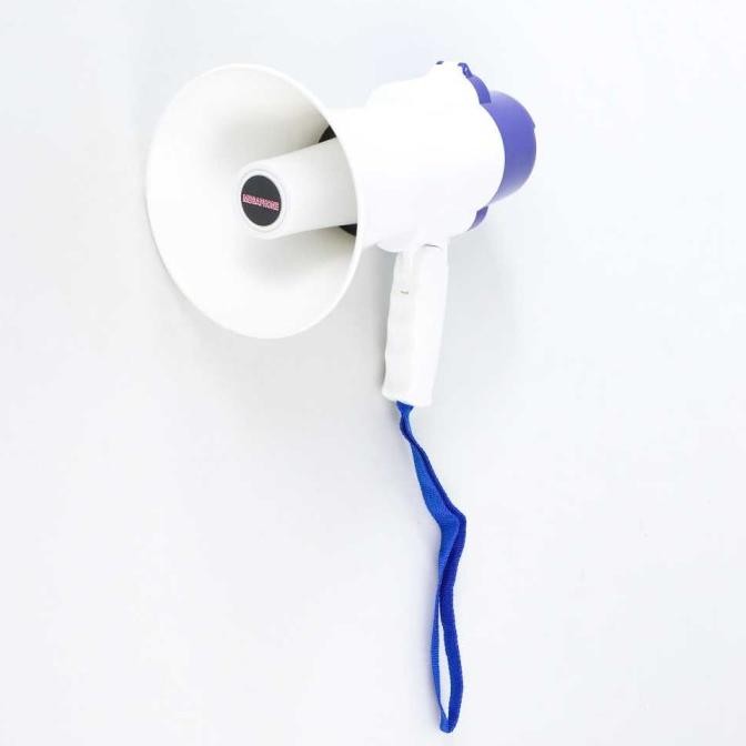 Penguat Suara Megaphone Speaker TOA Portable Plus Perekam USB Charger ENC