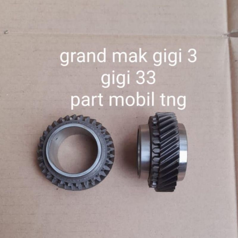 Gear Gir Gigi 3 Grand Max Jumlah Gigi 33