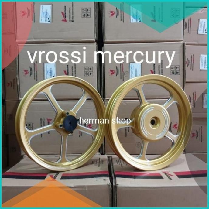 velg vrossi beat scoopy vario 110 mercury / velg vrossi scoopy mercury