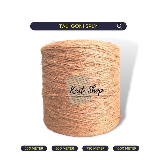 

PROMO" TALI GONI,HEM ROPE,RAMI 3MM 2KG 1000AN METER ORIGINAL DAN TERPERCAYA