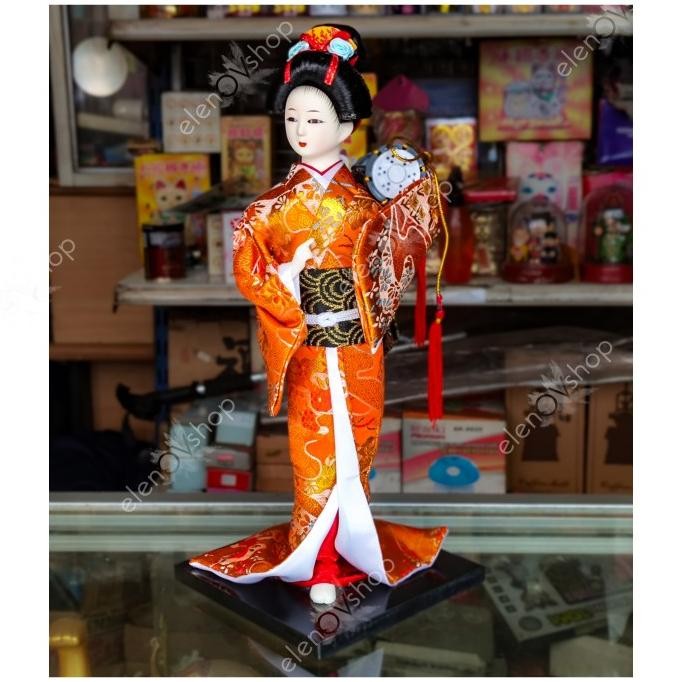 Buruan beli] Boneka Fashion Geisha Jepang - Japanese Geisha Figure Koleksi Mewah 02