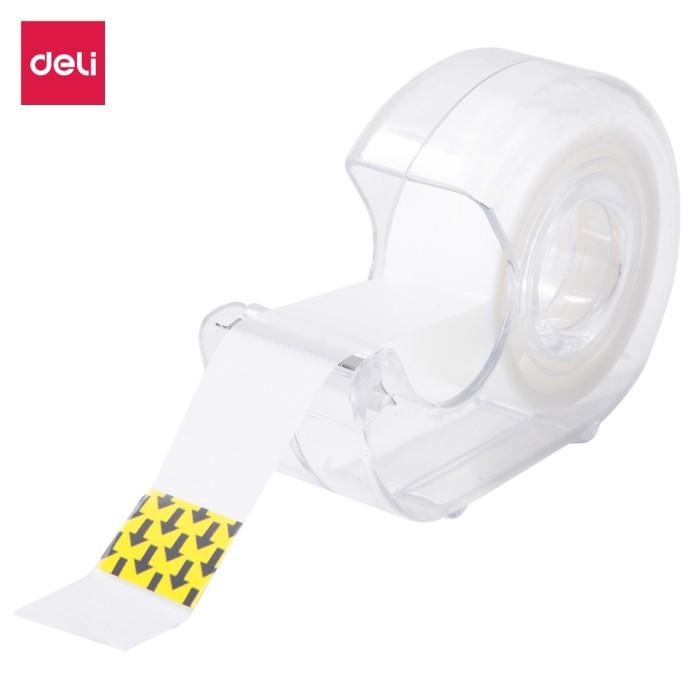 

Deli Invisible Tape Magic Tape / Solatip Isolasi Transparan Bisa Tulis Deli Ea30011