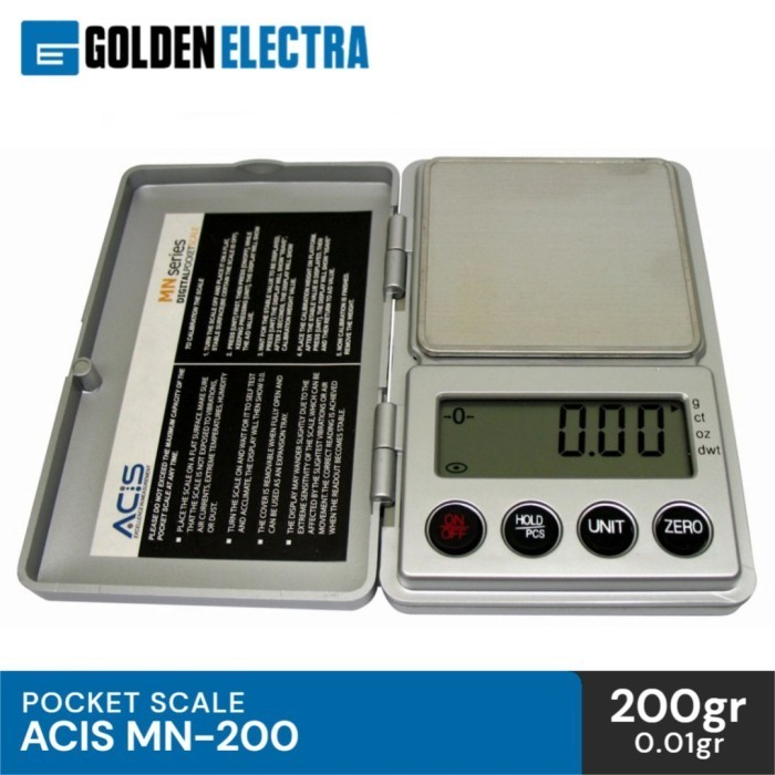 PROMO Timbangan Digital Mini Emas Batu akik, ACIS / MN-200 Pocket Scale
