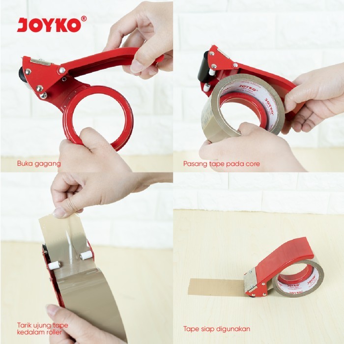 

Joyko Tape Dispenser / Alat Potong Pemotong Lakban Joyko 2 Inch 48Mm