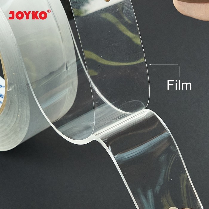 

Joyko Nano Tape Double Sided / Solatip Nano Tahan Air Bening Joyko