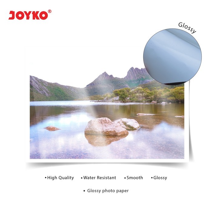 

Joyko Glossy Photo Paper A4 20 Sheet/ Kertas Foto Mengkilap Gsp-A4-210