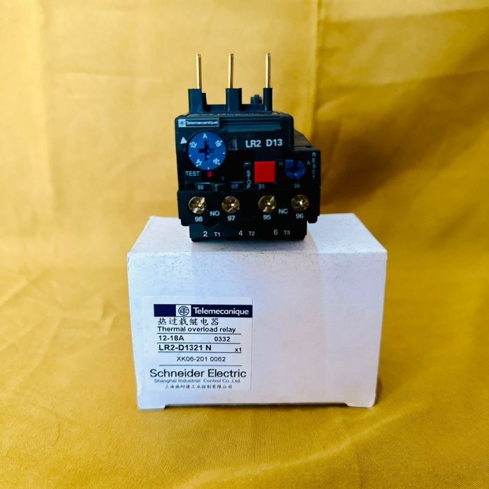 THERMAL OVERLOAD RELAY LR2-D1321 N SCHNEIDER AC SAMSUNG DAIKIN BEST SELLER