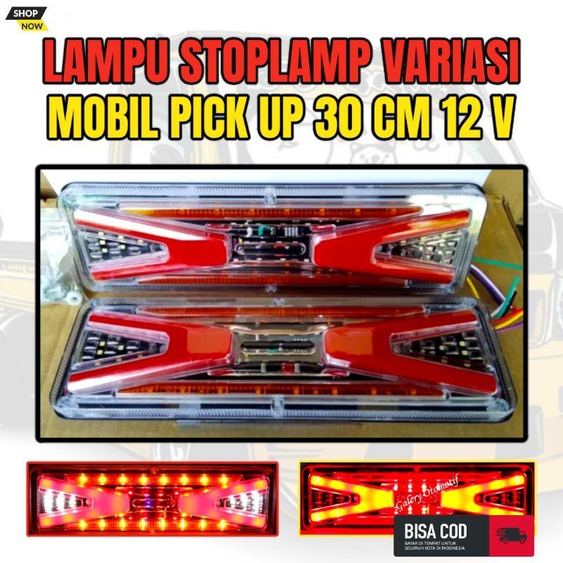 Lampu Stoplamp Stop Lamp Variasi Led Rem Belakang Sein Running Mobil 12 Volt Truk Truck L300 Pik Up 