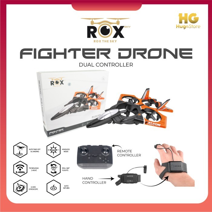 ROX FIGHTER DRONE DUAL CONTROLLER