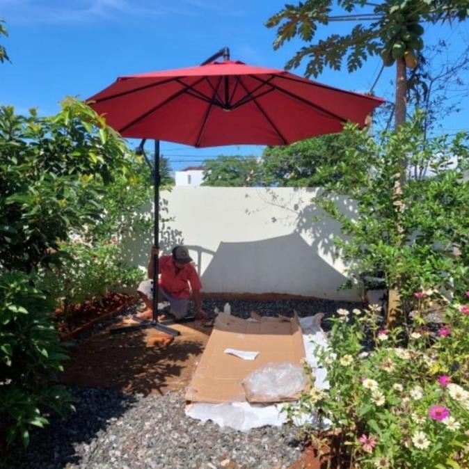 Payung Tenda Gantung Payung Shower Angsa