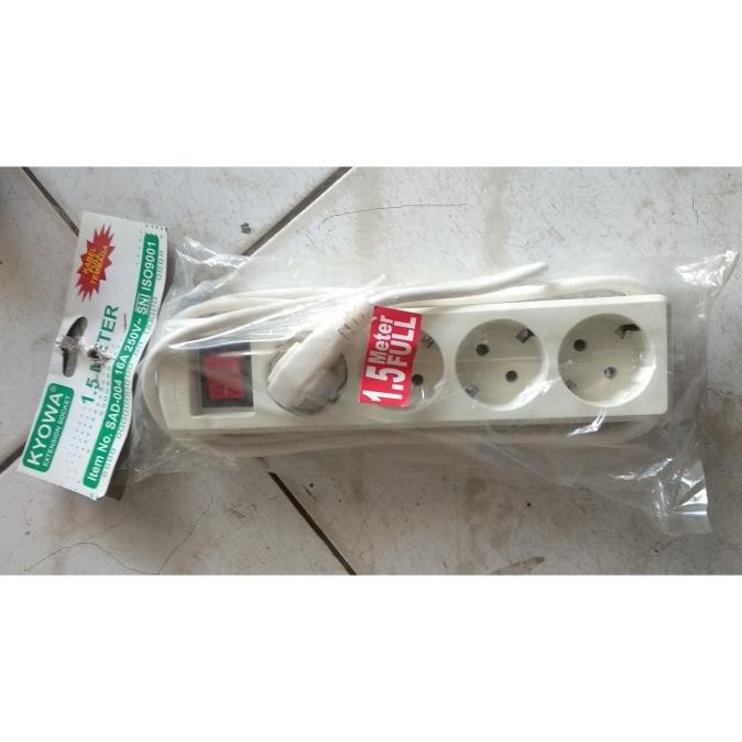 BEST QUALITY STOP KONTAK 4 LUBANG 1,5M,KYOWA