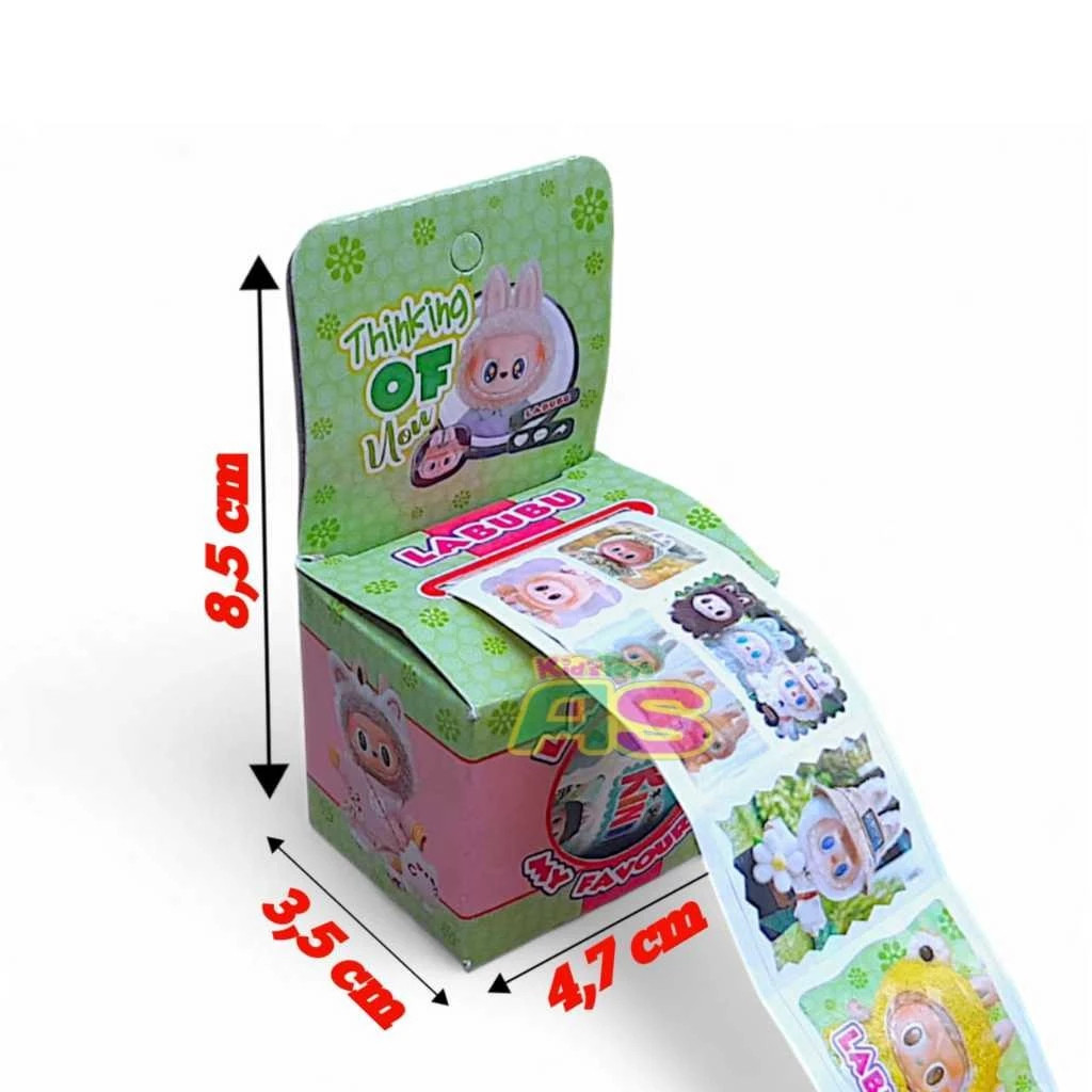 

sticker rolling besar kartun labubu sanrio / mainan stiker tempel anak lucu