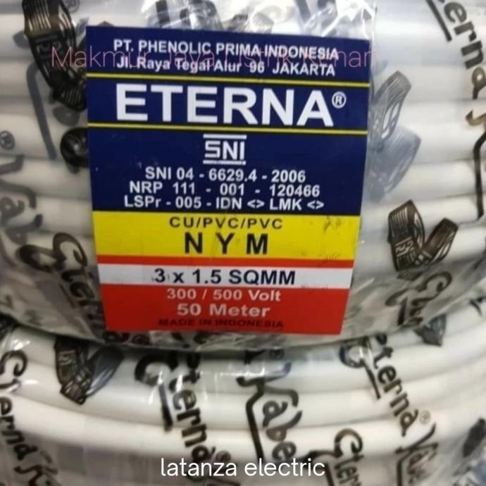 Kabel Nym 3X1,5 Eterna
