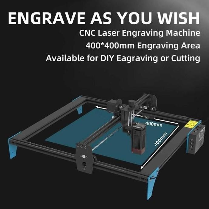 DIY LASER ENGRAVER MACHINE LASER CUTTER CNC4040 5000MW