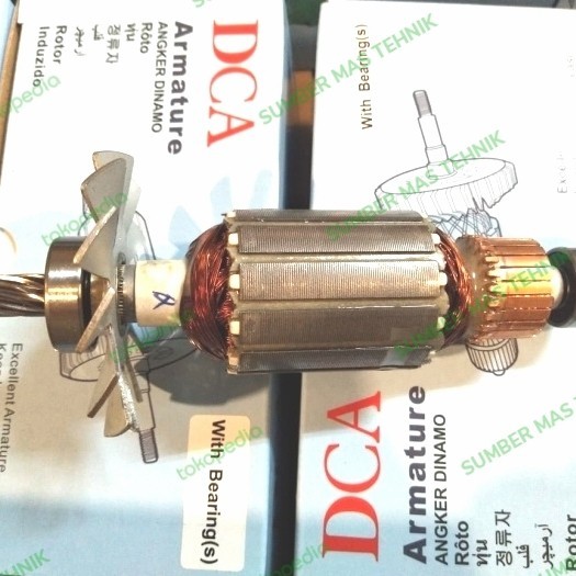 PROMO ARMATURE ANGKER DCA ASP02180 ANGKER MESIN POLES POLISHER 9218PB