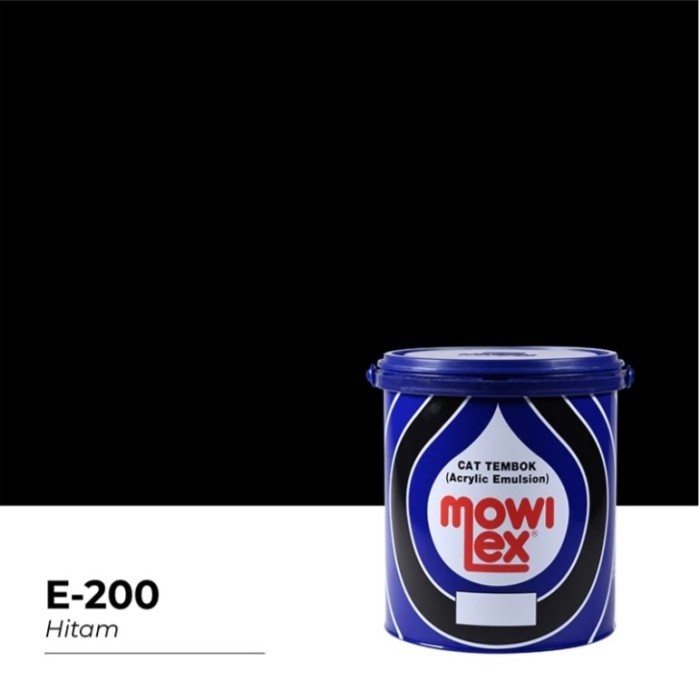 Cat Mowilek E200 Warna Hitam (2.5 liter)