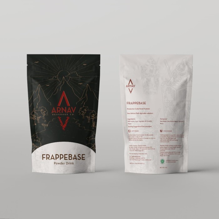 

Arnav Powder Drink Frappe Base - Bubuk Minuman Base Frappe 1 Kg