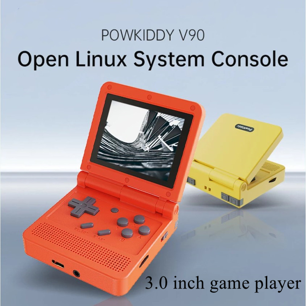 POWKIDDY V90 3.0 inch IPS Screen Open Sour Game Conso