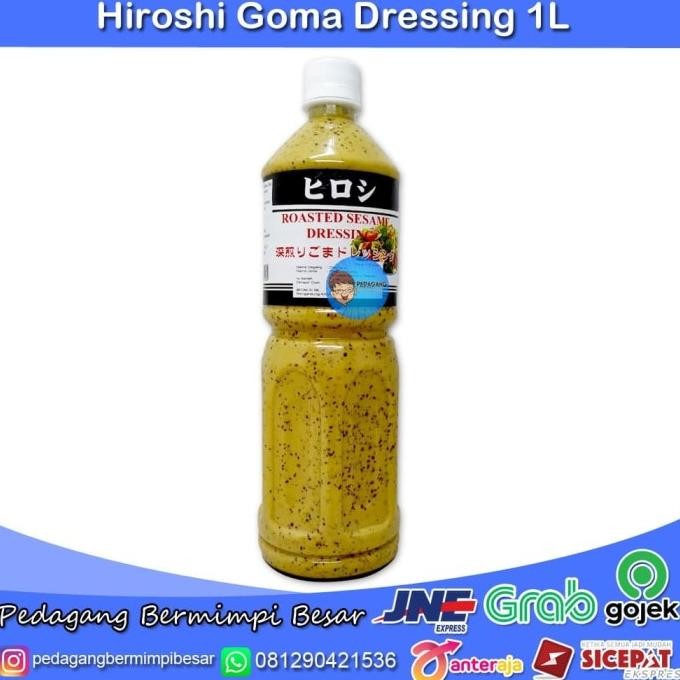 

Hiroshi Goma Dressing 1L | Saus Wijen | Salad Dressing | Saus Salad SS99