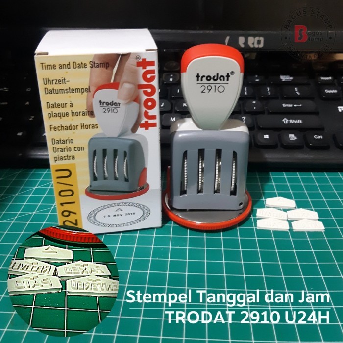 

Stempel Trodat 2910 U 24 / Stempel Jam / Tanggal / Date
