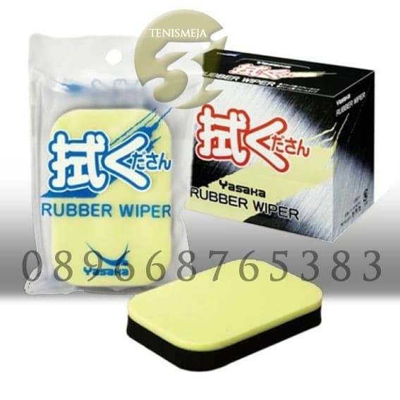 Yasaka Sponge wiper, pembersih karet