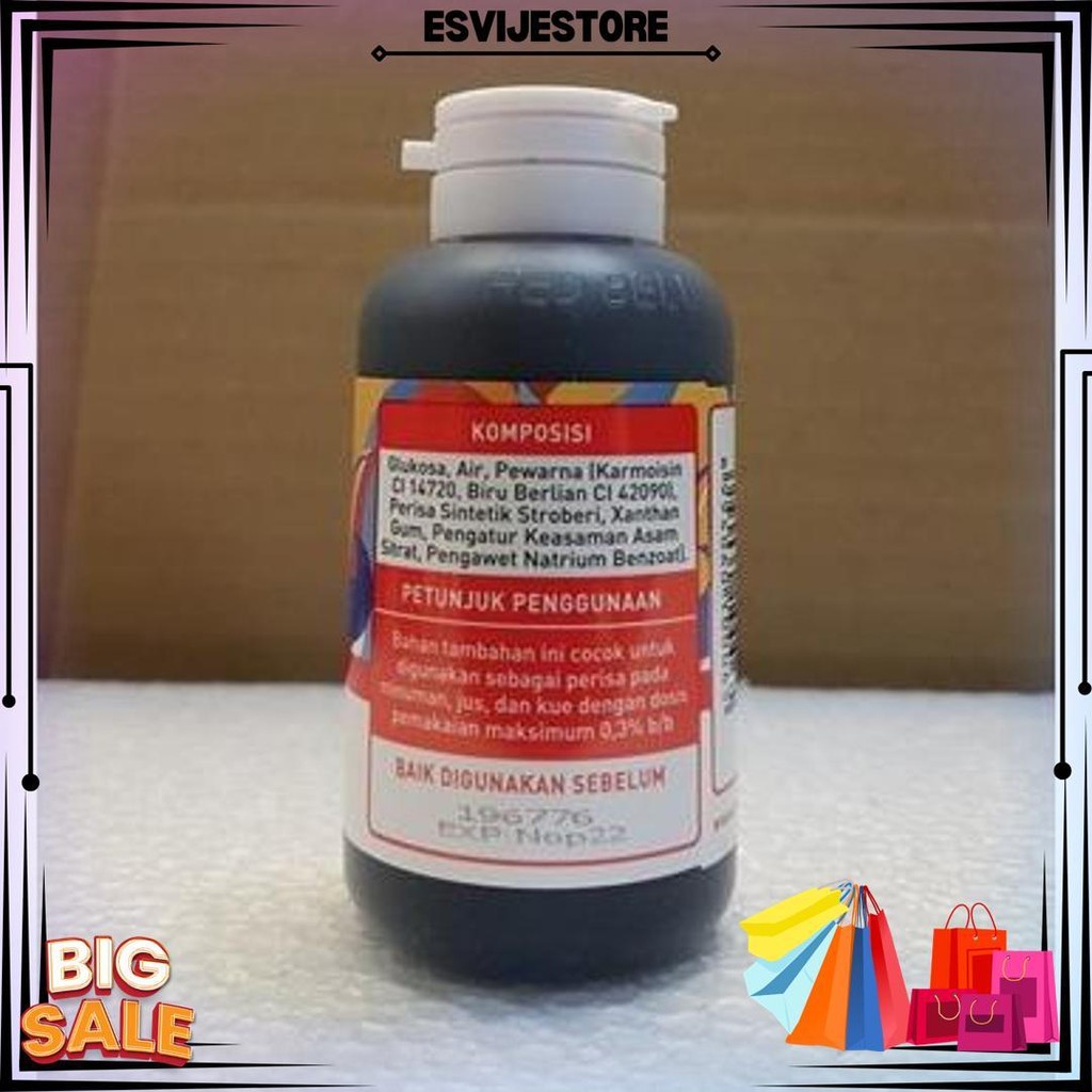 

Pewarna Dan Perisa Red Bell Rasa Strawberry 55Ml Bj Termurah
