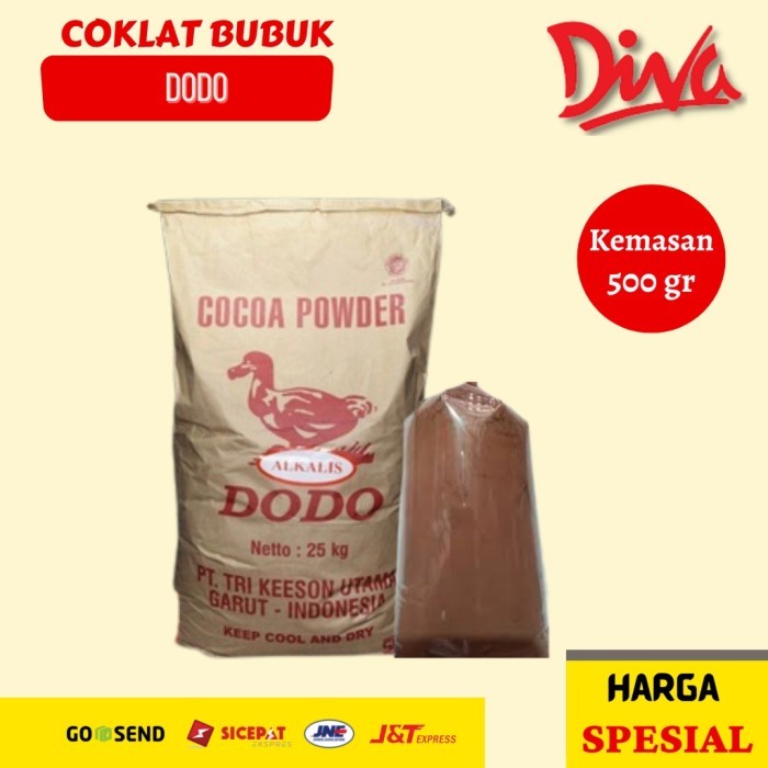 

GRATIS ONGKIR Coklat Bubuk Dodo 500gr Dodo Cocoa Powder repack