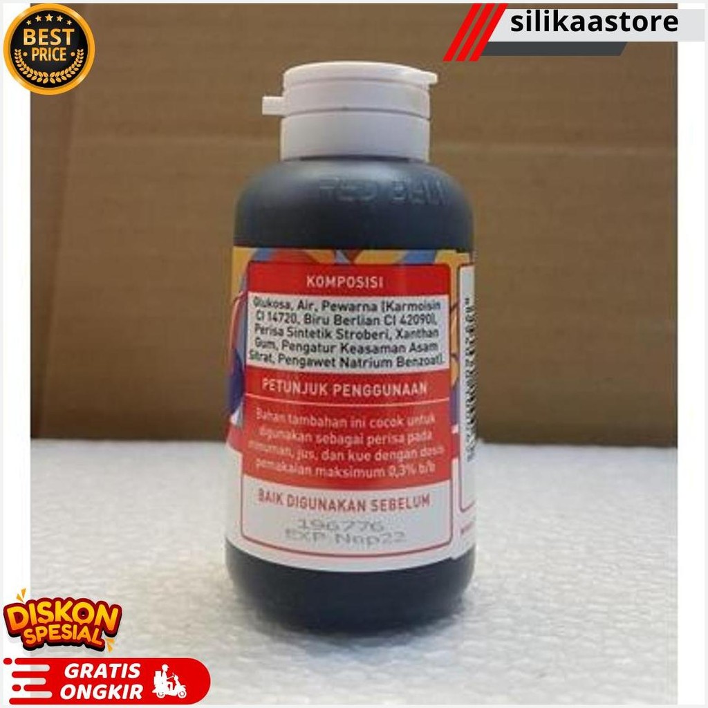 

Pewarna Dan Perisa Red Bell Rasa Strawberry 55Ml Bisa Cod