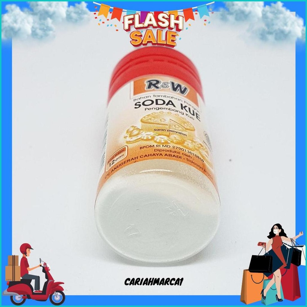 

Soda Kue R&W Botol 10 Gr Terlaris
