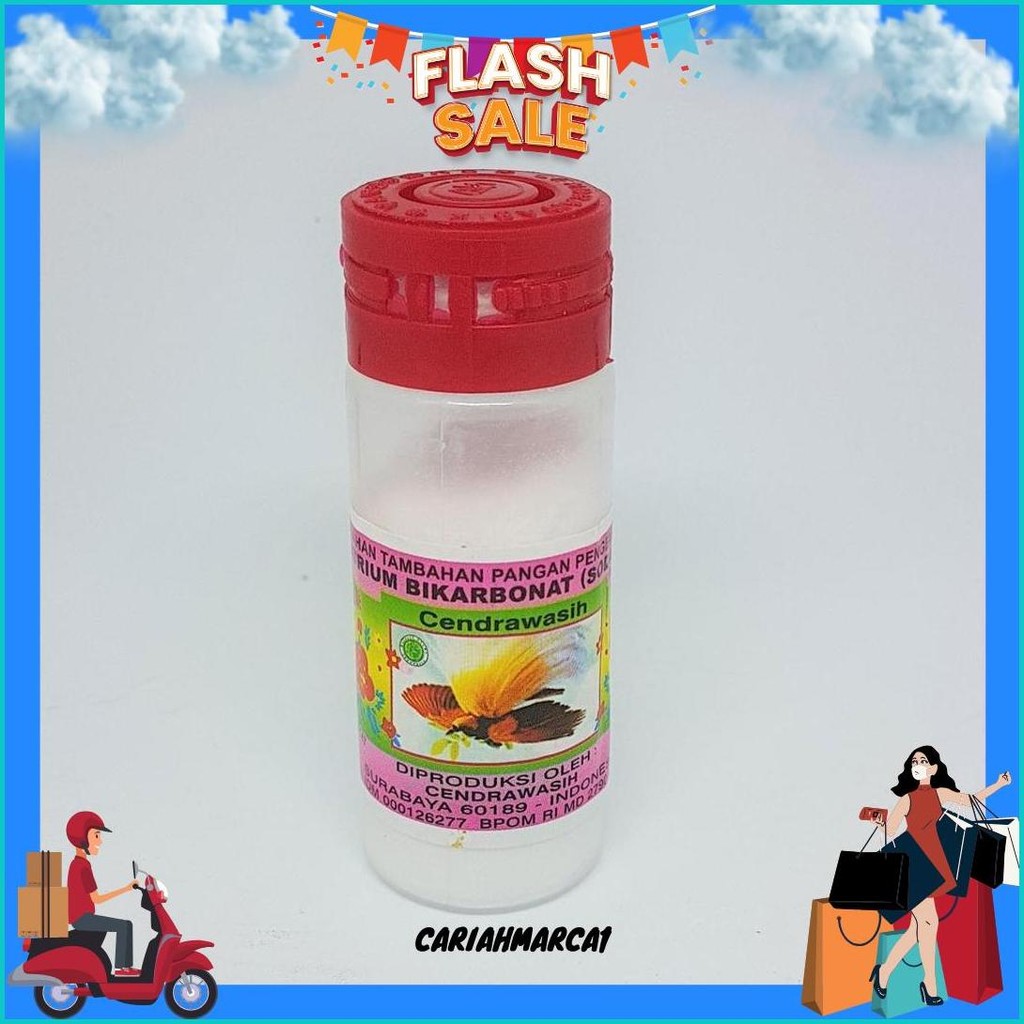 

Soda Kue Cap Cendrawasih 15Gr Gratis Ongkir