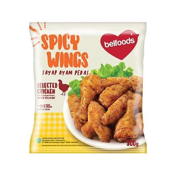 

diskon! belfoods favorite spicy wings 500 gr