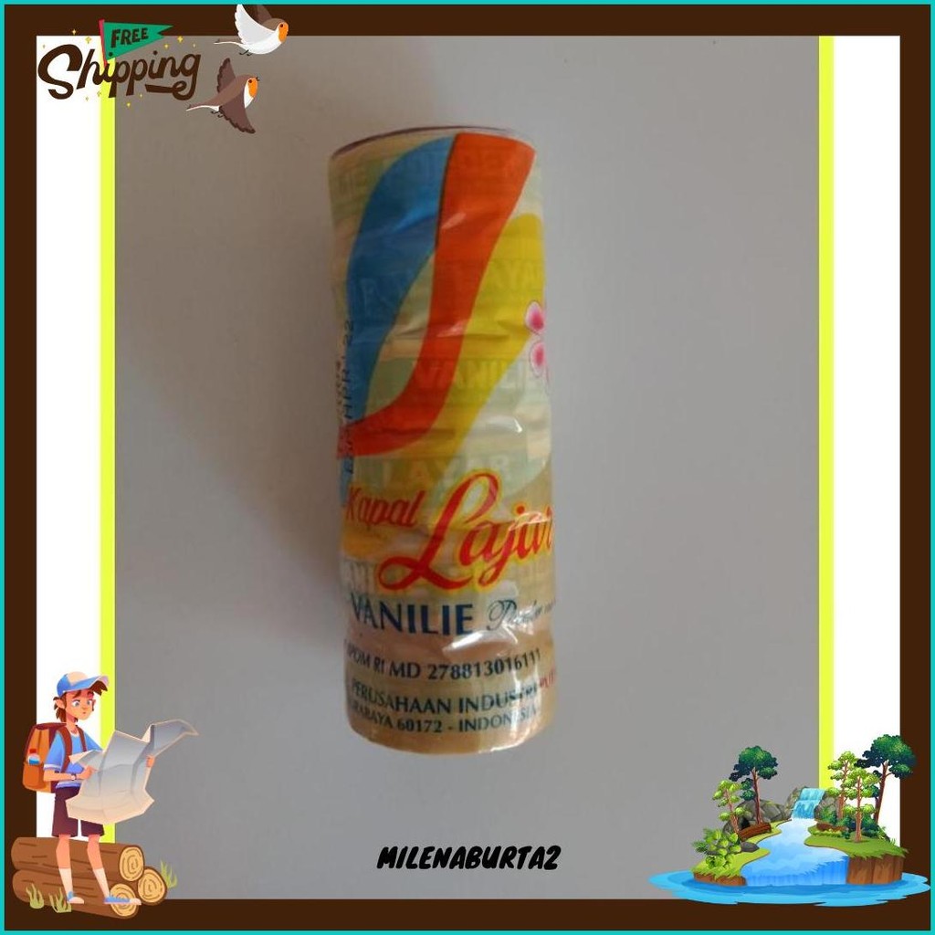 

Vanilie Powder Vanili Bubuk Cap Kapal Layar Lajar 1 Slop Original Produk