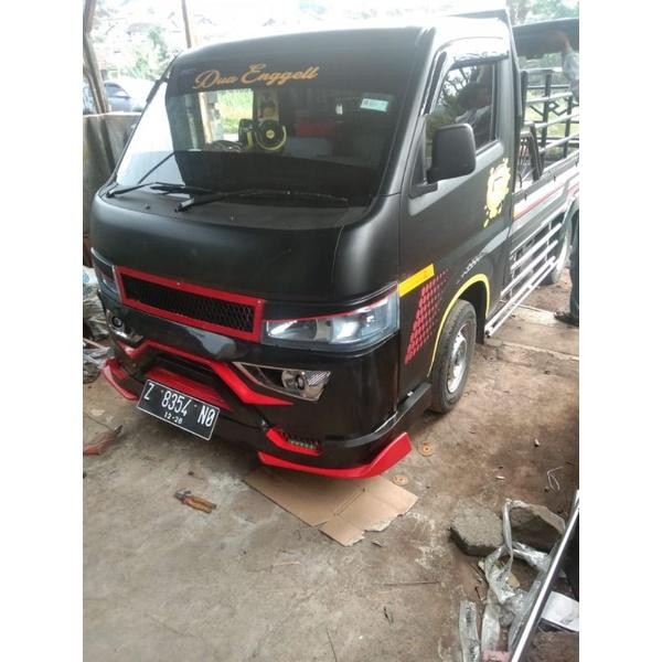 Bemper New Carry Model Lampu Sigra Bahan Plat